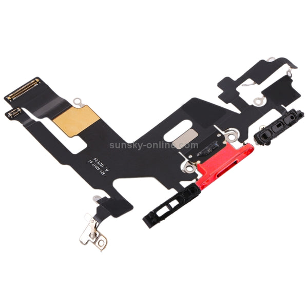 Charging Port Flex Cable for iPhone 11(Red)