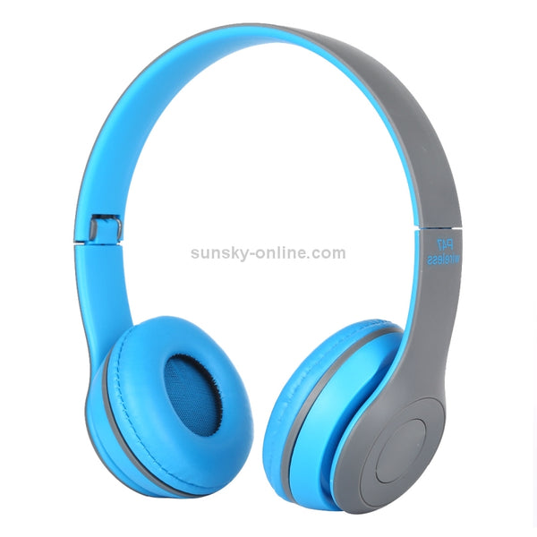 P47 Foldable Wireless Bluetooth Headphone with 3.5mm Audio J