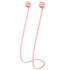 Wireless Bluetooth Headset Anti-lost Rope Magnetic Silicone Lanyard for Apple AirPods 1 2(Pink)