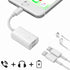 8 Pin Male to 8 Pin Female Sync Data Charger & 8 Pin Female Audio Adapter, Support iOS 10.3.1 or ...