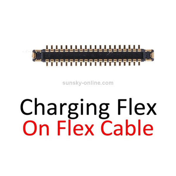 Charging FPC Connector On Flex Cable for iPhone XR