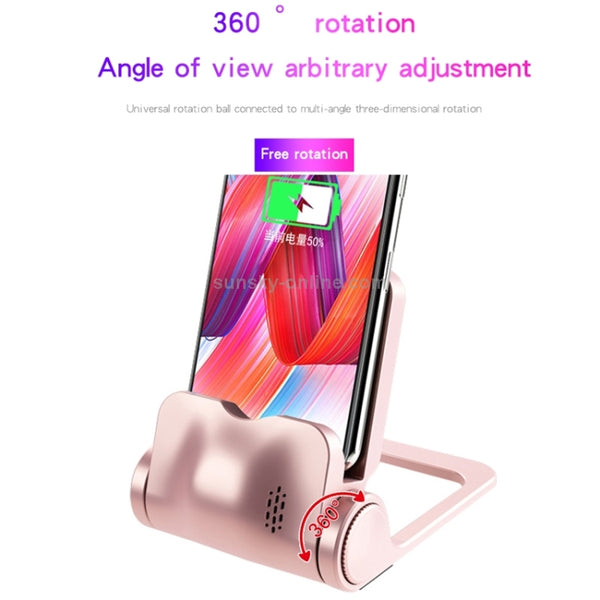 3 in 1 360 Degrees Rotation Phone Charging Desktop Stand Hol