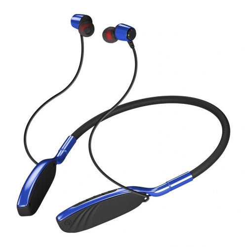 D01 Bluetooth 5.0 Hanging Neck Sports Wireless In-ear Bluetooth Earphone (Blue)