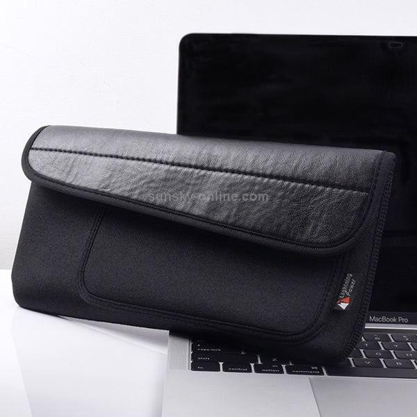 Portable Dust-proof Cover Storage Bag for Apple Magic Mouse 2 and Magic Keyboard 2(Black)