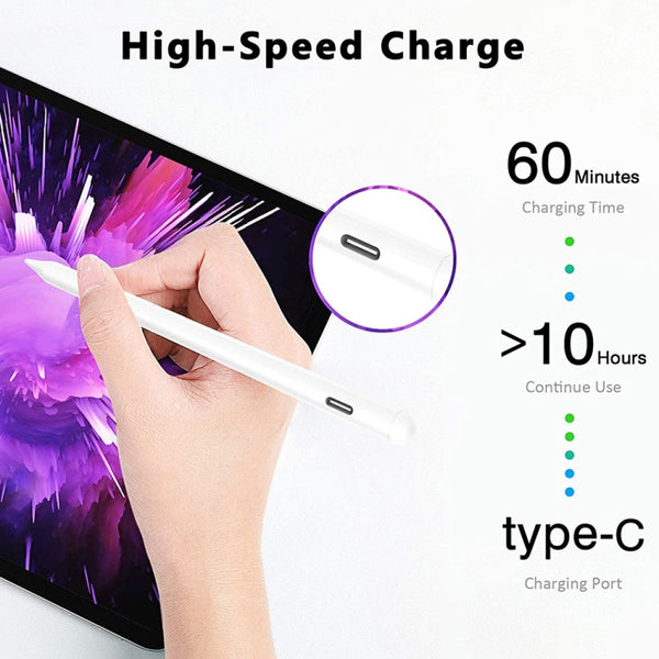 Universal Active Touch Capacitive Stylus Pen with Fine Tip