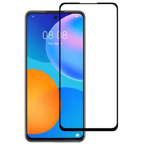 For Huawei P Smart 2021 Full Glue Full Screen Tempered Glass