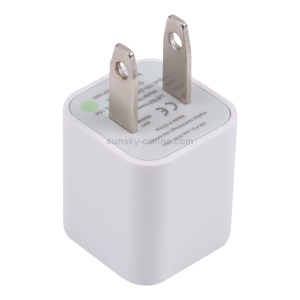 A2165 5V 1A Single USB Interface Mini Travel Charger, US Plug(White)