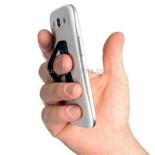 Finger Grip Phone Holder for iPad Air & Air 2, iPad mini, Galaxy Tab, and other Tablet PC(Silver)