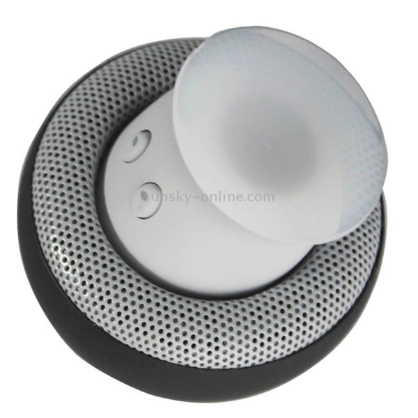 Mushroom Shape Bluetooth Speaker with Suction Holder(Black)