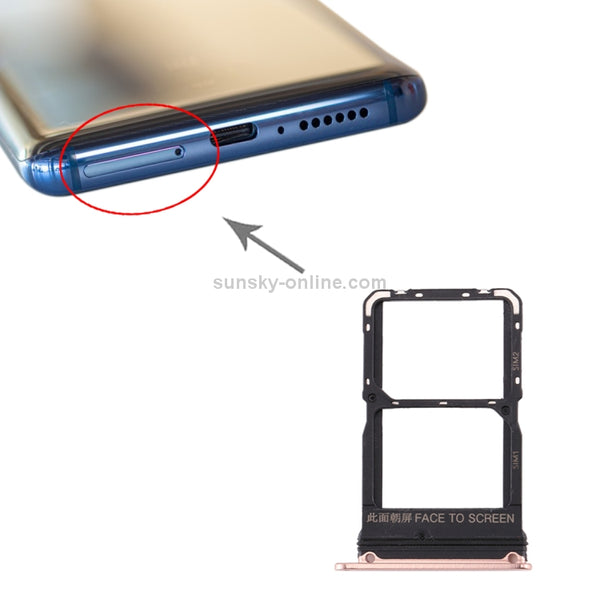 SIM Card Tray SIM Card Tray for Xiaomi Mi 10(Gold)