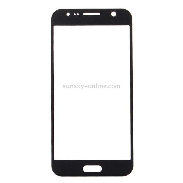 For Galaxy J5 J500 Front Screen Outer Glass Lens (Gold)