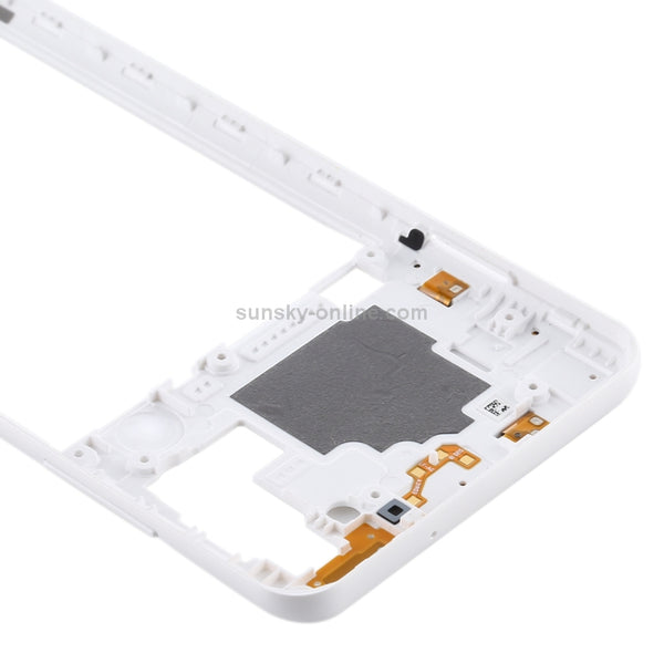For Samsung Galaxy A21s Middle Frame Bezel Plate (White)