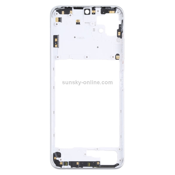 For Samsung Galaxy A22 5G Middle Frame Bezel Plate (White)