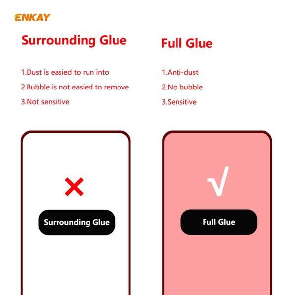 For Nokia 3.4 ENKAY Hat | Prince Full Glue 0.26mm 9H 2.5D Te