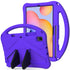 For Galaxy Tab S6 Lite P610 P615 EVA Flat Anti Falling Protective Case Shell with Holder(Purple)