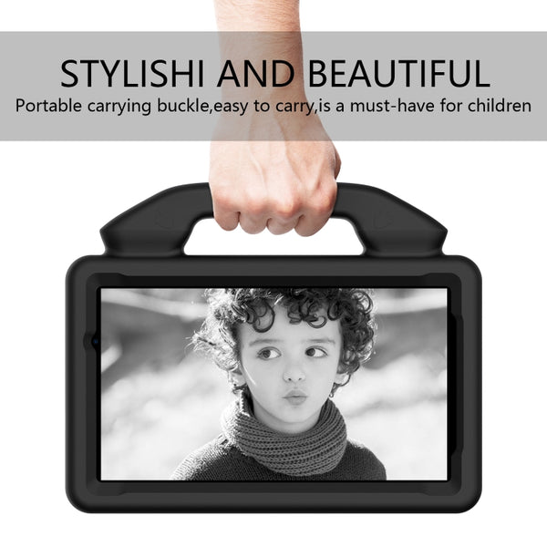 For Galaxy Tab A 7.0 T280 T285 EVA Material Children Flat Anti Falling Cover Protective Sh...(Black)