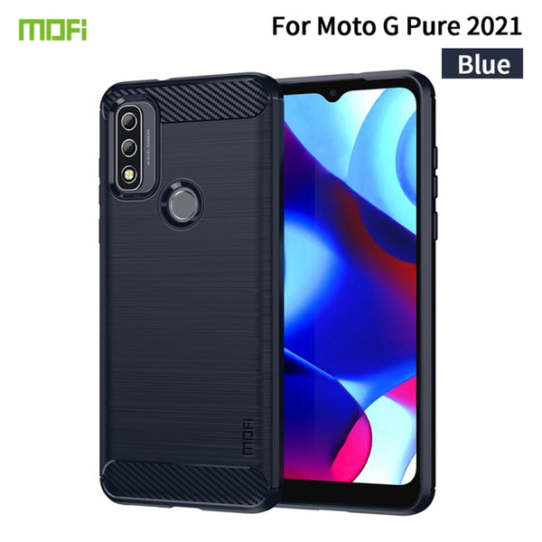 For Motorola Moto G Pure 2021 MOFI Gentleness Series Brushed
