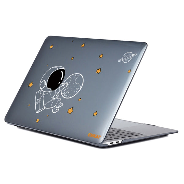 For MacBook Air 13.3 inch A1932 2018 ENKAY Spaceman Pattern Laotop Protective Crys...(Spaceman No.5)