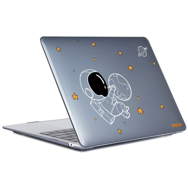 For MacBook Air 13.3 inch A1932 2018 ENKAY Spaceman Pattern Laotop Protective Crys...(Spaceman No.5)