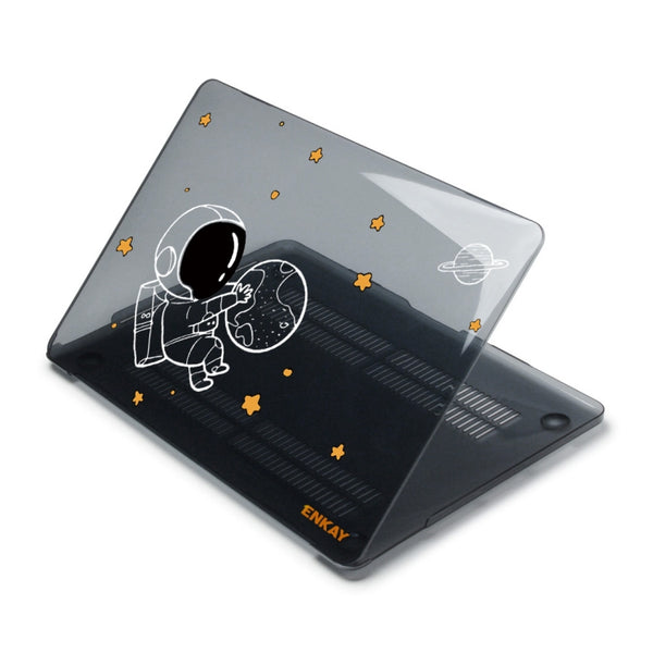 For MacBook Air 13.3 inch A1932 2018 ENKAY Spaceman Pattern Laotop Protective Crys...(Spaceman No.5)