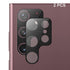 2pcs For Samsung Galaxy S23 Ultra 5G ENKAY 9H Rear Camera Lens Tempered Glass Film(Black)