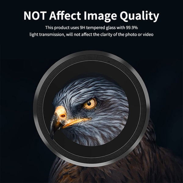For Samsung Galaxy S23 5G S23 5G ENKAY Hat-Prince 9H Rear Camera Lens Aluminium Alloy Tem...(Silver)