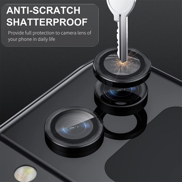 For Samsung Galaxy Z Flip4 W23 Flip ENKAY Hat-Prince 9H Rear Camera Lens Aluminium Alloy ...(Golden)