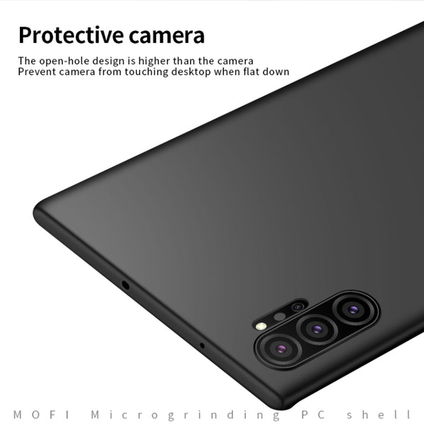 MOFI Frosted PC Ultra-thin Hard Case for Galaxy Note10 Pro(Black)