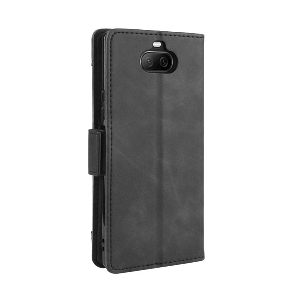 For Sony Xperia 8 Wallet Style Skin Feel Calf Pattern Leathe