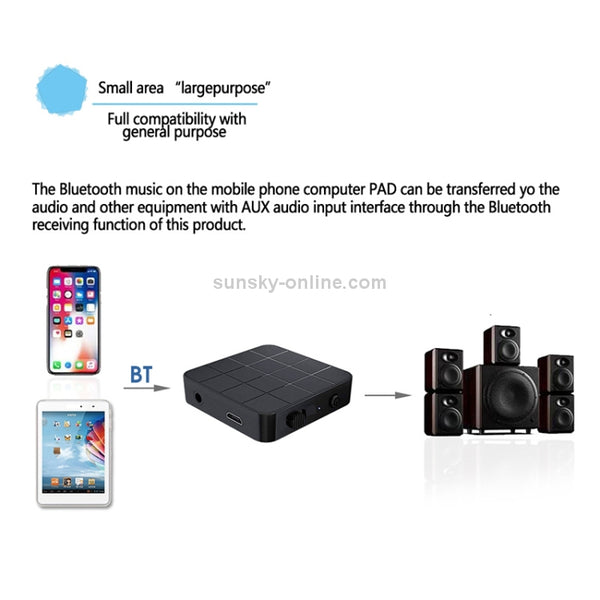 B32 2 in 1 Bluetooth 5.0 TV Computer Wireless Audio Bluetooth Adapter Bluetooth Transmitter Recei...