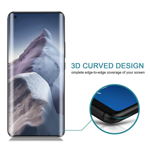 For Xiaomi Mi 11 Ultra 3D Curved Edge Full Screen Tempered G