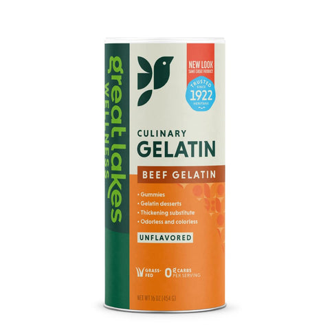 Beef Gelatin Powder - Unflavored - Grass-Fed