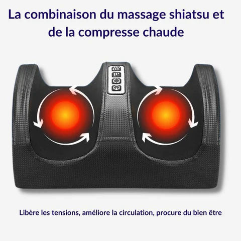 Fonctionnement de la machine de massage pied mollet