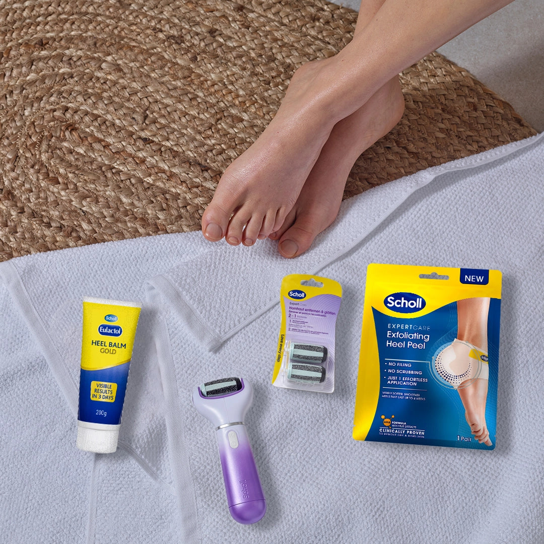SCHOLL Nano-Glass Foot Filer for Comfortable, Gentle Hard Skin and