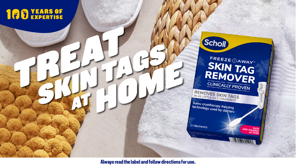 Treat skin tags at home | Scholl Freeze Away™ Skin Tag Remover | Scholl Australia