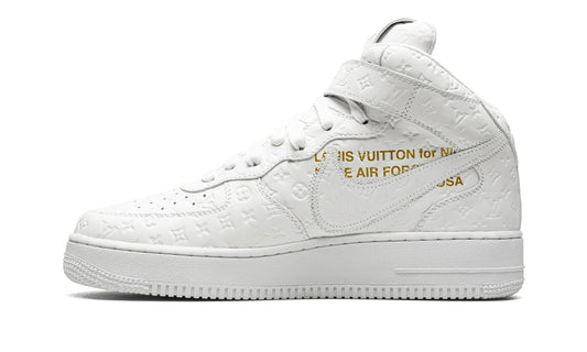 Louis Vuitton Nike Air Force 1 Low By Virgil Abloh White Blue – YankeeKicks  Online