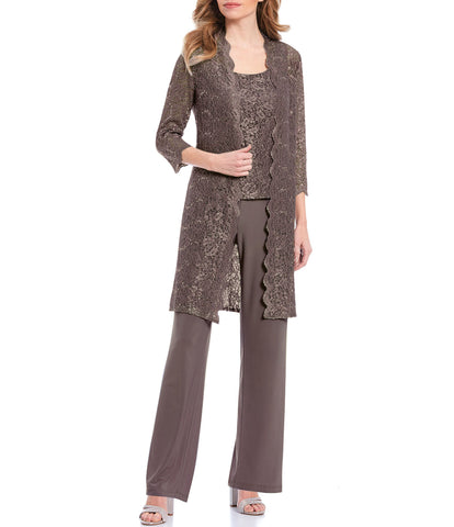 Shop R &M Richards Plus Size Pant Suit - SleekTrends