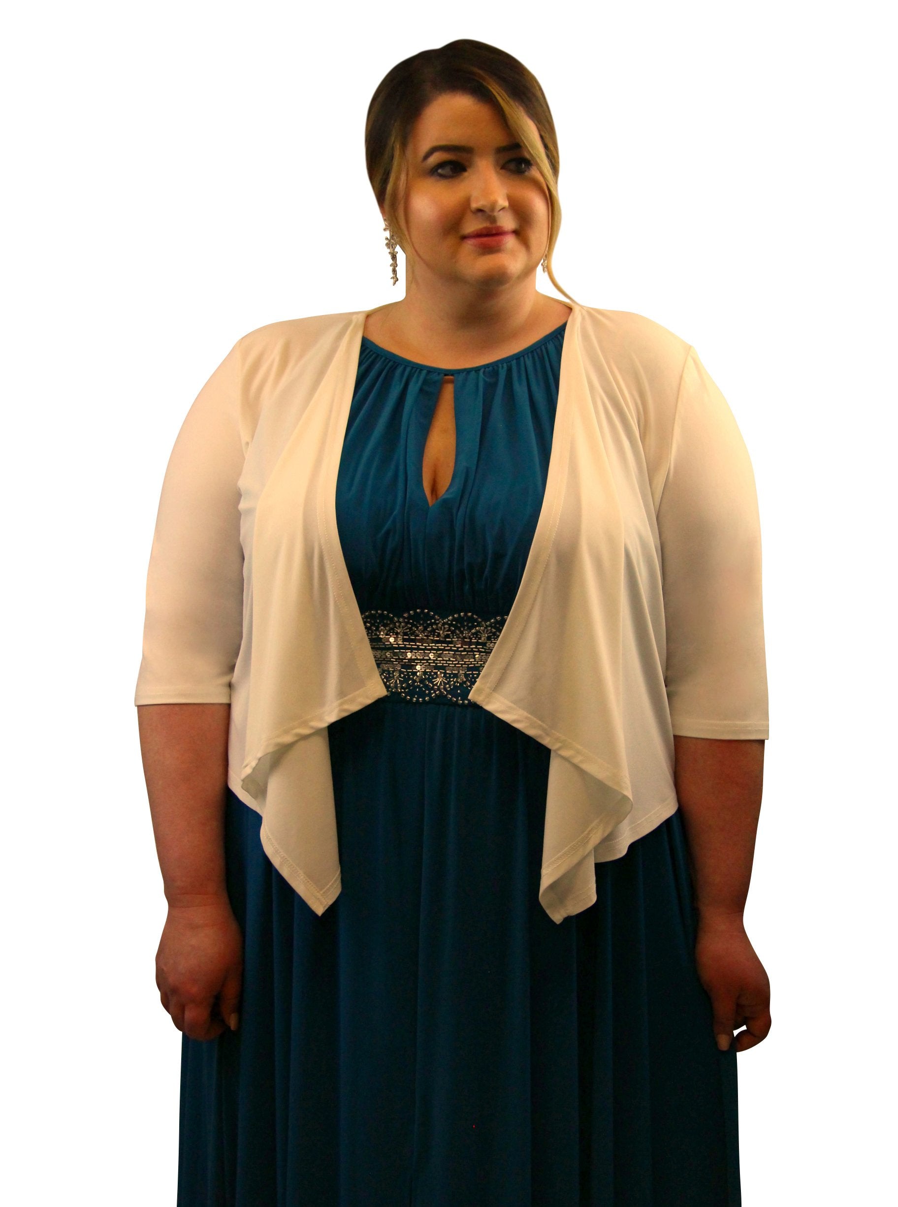 Women's Bolero Jacket Plus Size - Evening Shrugs - SleekTrends