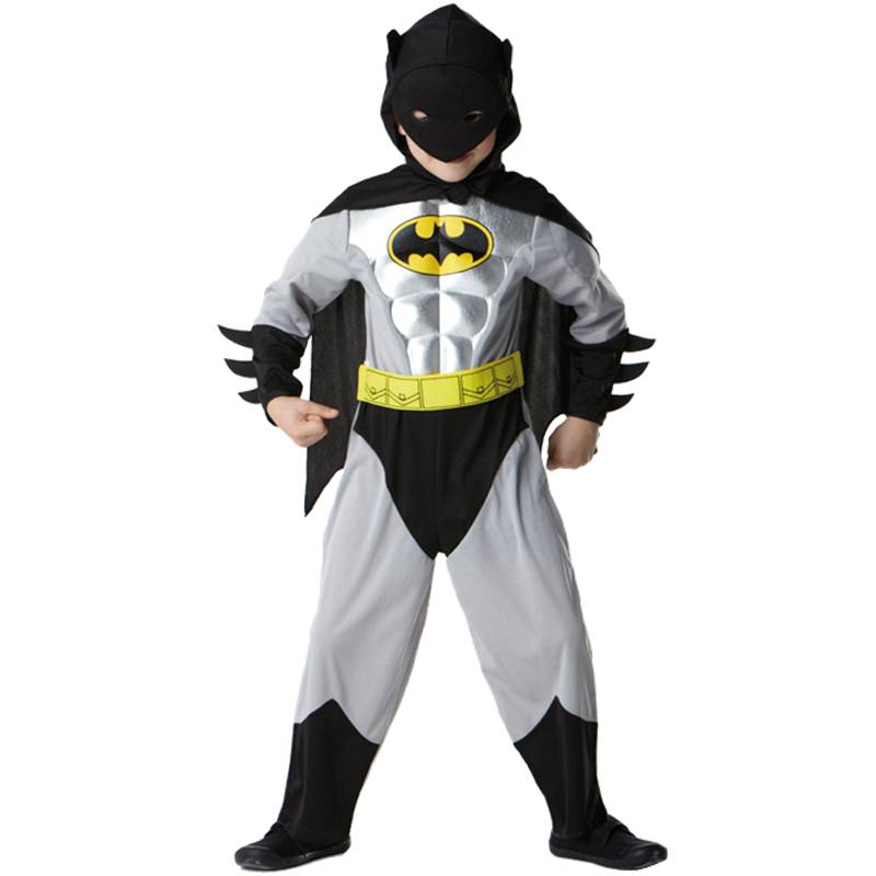 Costume Batman Black Lusso Bambino 5-6 anni