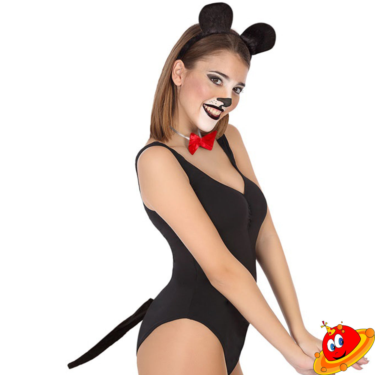 Costume Carnevale Ragazzo Bambino Topolino Micky Mouse Tg 3/14A