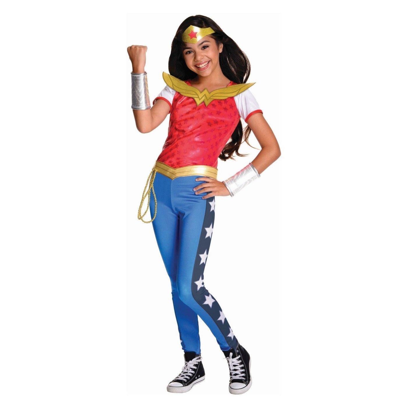 Costume Carnevale Bambina Super Girl Deluxe Tg 3/10A – Universo In Festa