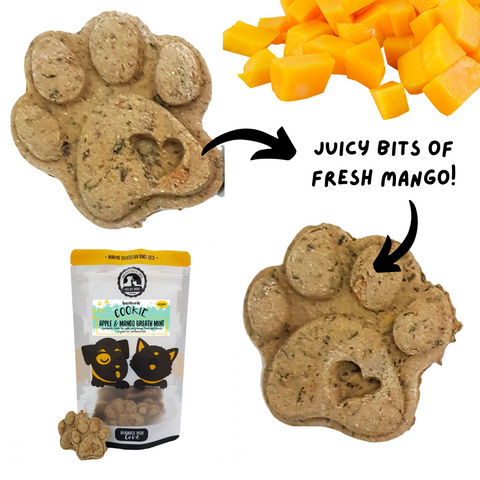 can dog eat mango apple mango breath mint dog cookies by feed my paws
