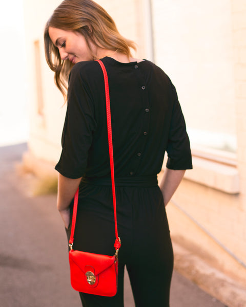 button back jumpsuit