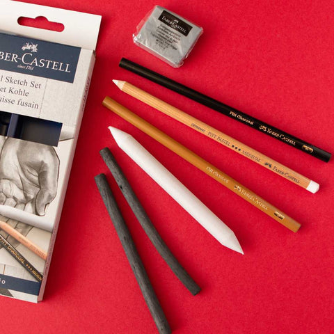 Faber Castell Charcoal set for beginners