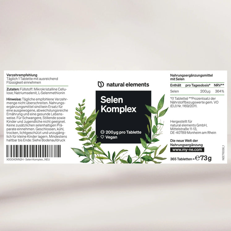 Selen Komplex Tabletten