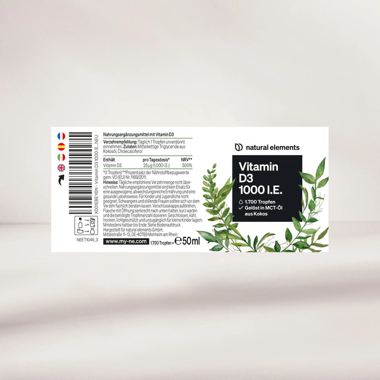 Vitamin D3 1000 I.E. Tropfen