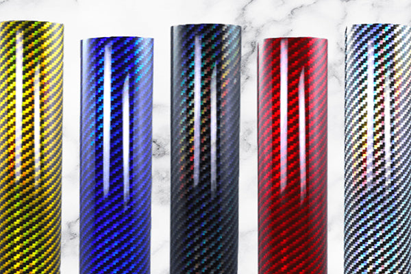 Colored Carbon Fiber Wrap