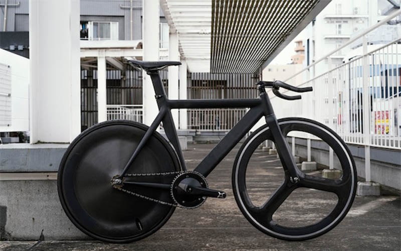 carbon fibre bikes.