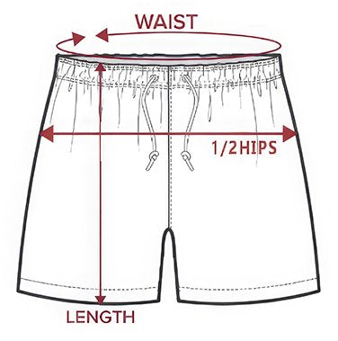 Swim Trunks Size Chart