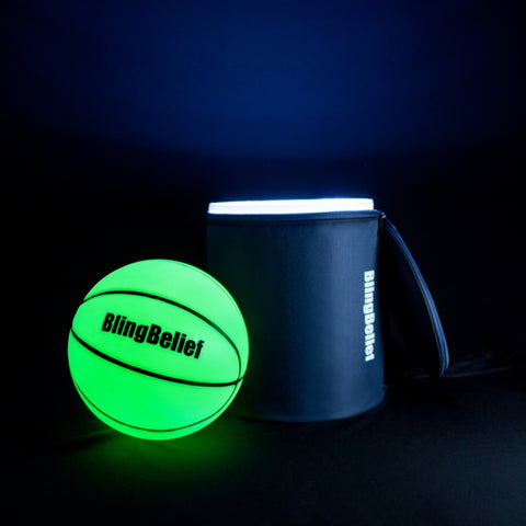 glow in dark basketball